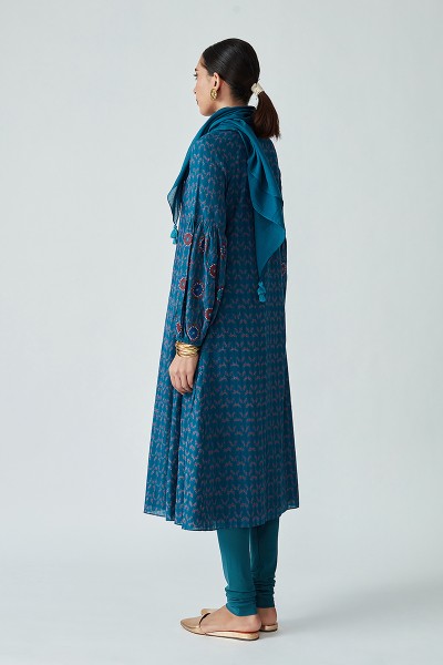 Jamara handloom Ikat kurta dress